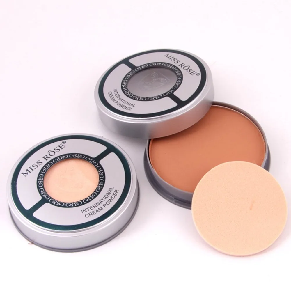 

Fashionable Facial Makeup Long Lasting Deep Color Powder Soft Breathable Mineral Whitening Shading Powder Makeup Tool