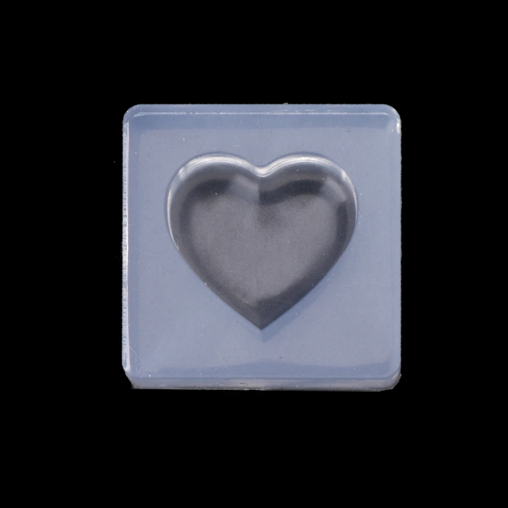 Ювелирные изделия силиконовые формы 3D в форме сердца кулон эпоксидной смолы ювелирные изделия DIY ремесло инструмент