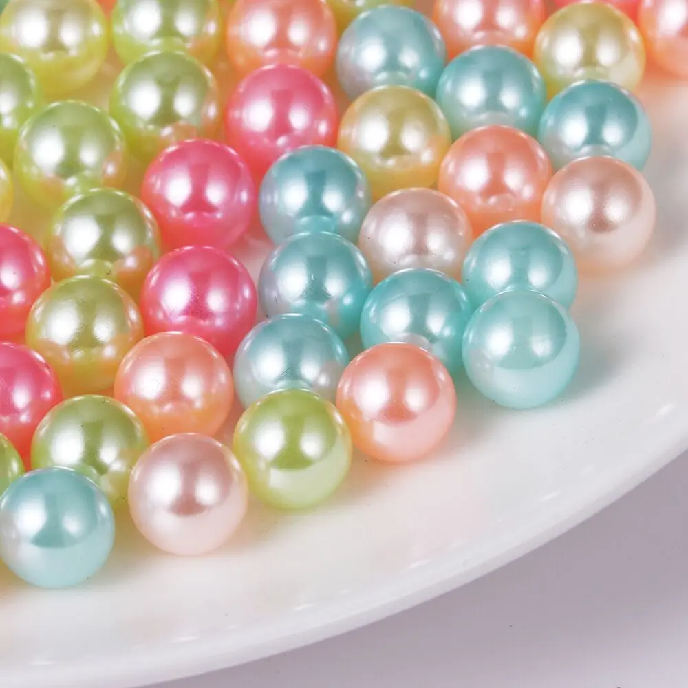 

100pcs 8mm High Quality Random Mix Wholesale Pearls Beads DIY Handmade For Necklace Earrings Jewelry Making