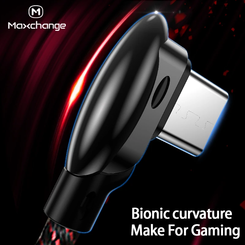 3A سريع شحن USB نوع-C كابل 90 درجة كابل يو اس بي نوع C الهواتف المحمولة USB-C كابل علامة هواوي زميله 20 Xiaomi كابلات شحن