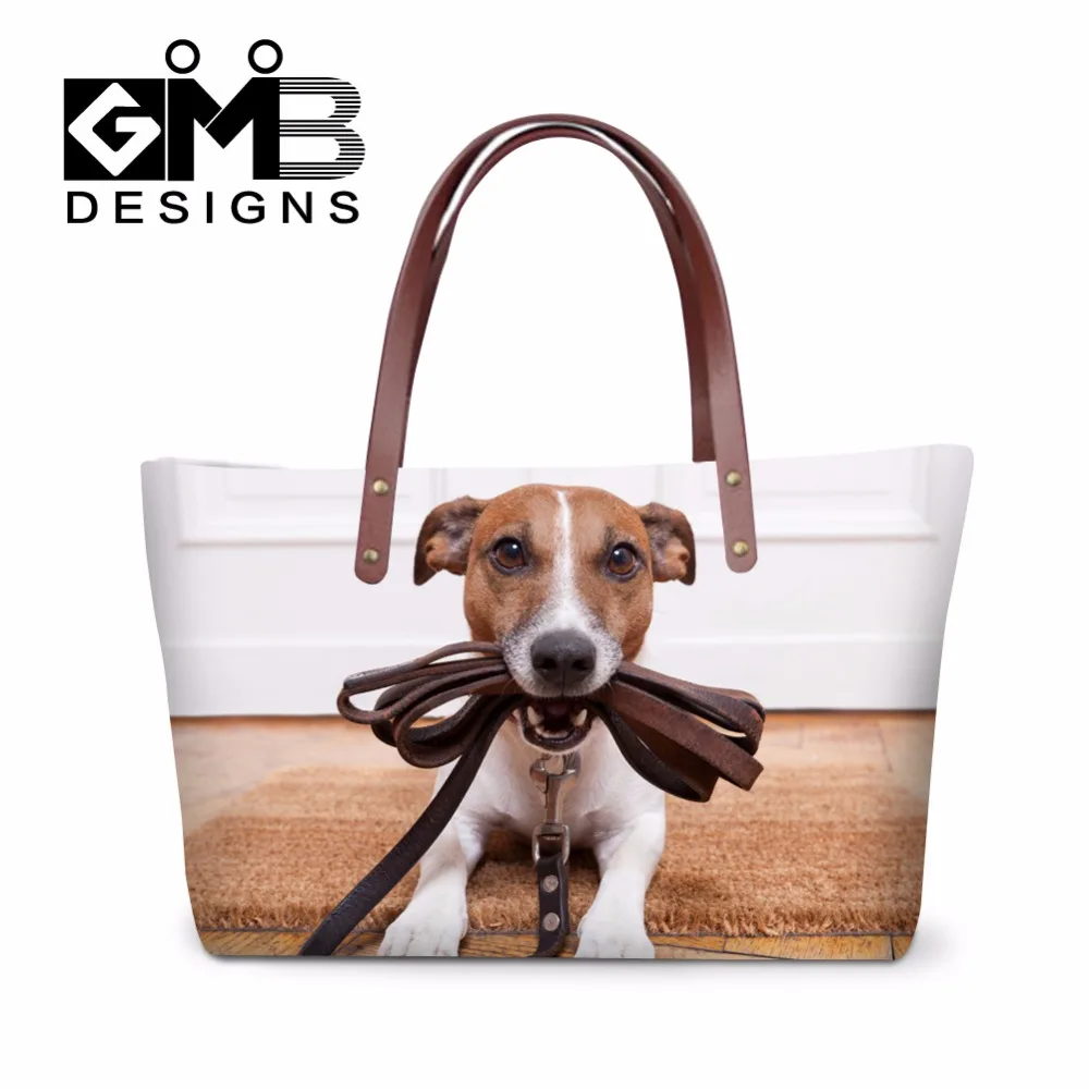 

Latest Designer Women Handbags Animal Dog 3D pattern Large Tote Bags for Ladies Stylish Shoulder Hand Bags Girls evening bag