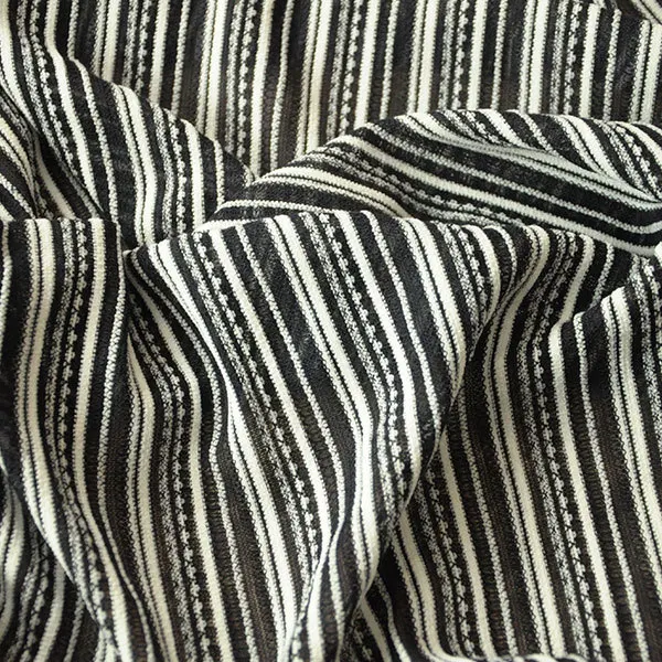 American style striped stretch polyester acrylic fabric for clothing