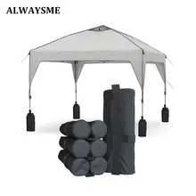 ALWAYSME сверхмощный двойной сшитый вес сумка нога для Всплывающие навес тент взвешенный FeetBag мешок песка мгновенный открытый солнцезащитный навес