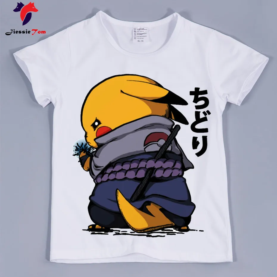 

Ready Stock,2018 Kids Cartoon Pokemon Go Funny T-Shirts Summer Children Short Sleeve Clothing Pikachu T Shirts Baby Tee Shirt