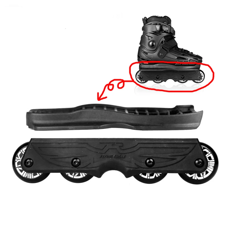 الأصلي تحلق النسر العدوانية حذاء تزلج بعجلات عدة المتطرفة خدعة أحذية التزلج لوحة قاعدة إطار عجلات مجموعة ل الصقر F5 Patines