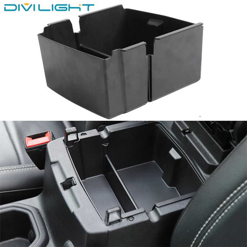 

For Jeep Wrangler JL 2018-2019 Center console storage box tray armrest storage box car accessories