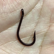 50 шт. Siff Rigger стиль крючок для ловли карпа-Choddy т Крючки-тефлон с покрытием-жесткая установка или Chod Rig для рыбалка на Карпов