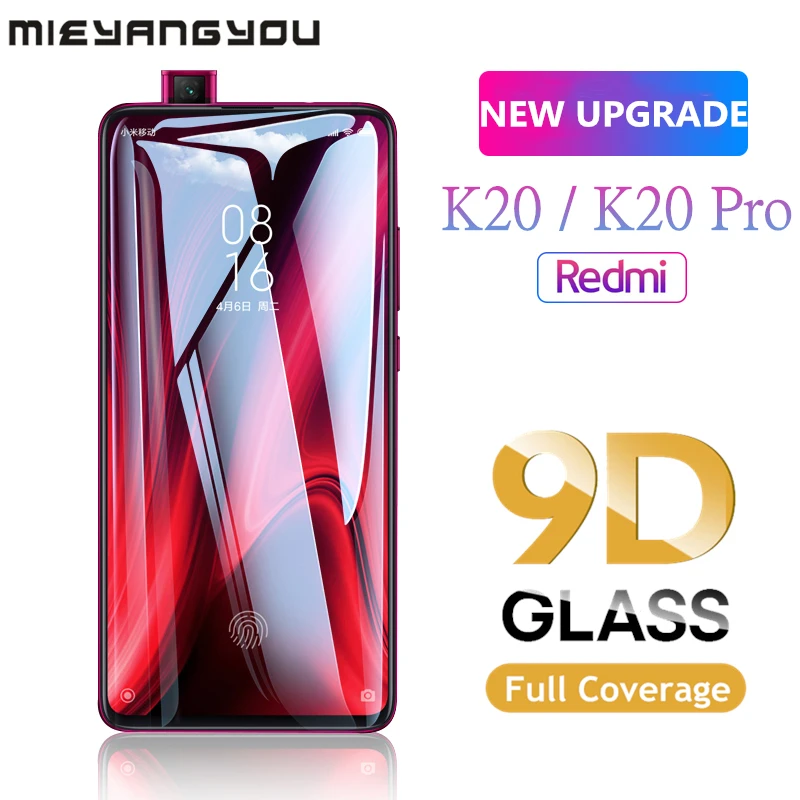 

9D Full Coverage Protective Tempered Glass for Xiaomi Mi 9T Pro Redmi K20 Pro Screen Protector Anti-Explosion Film On Mi 9T