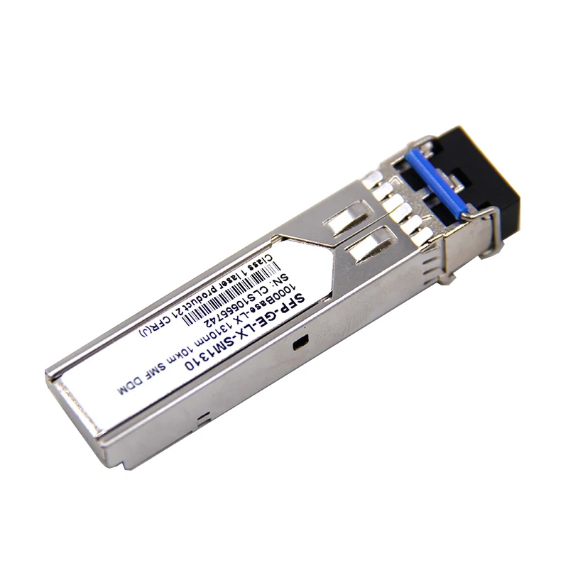 SFP модуль 1,25G LC BiDi 1310nm/1550nm WDM переключатель SFP модуль приемопередатчика с переключателем с функцией DDM совместим с Mikrotik