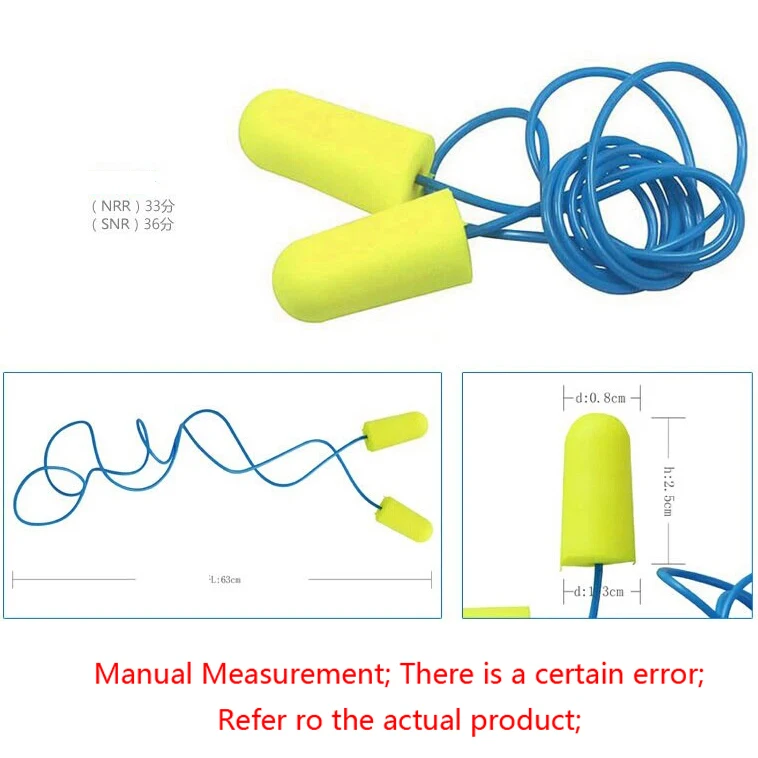 mens waterproof work boots 10pairs Authentic 3M 311-1250 PU Foam Soft corded Ear Plugs Anti-noise sleeping Reduction Norope Earplugs Protective earmuffs industrial safety hand gloves