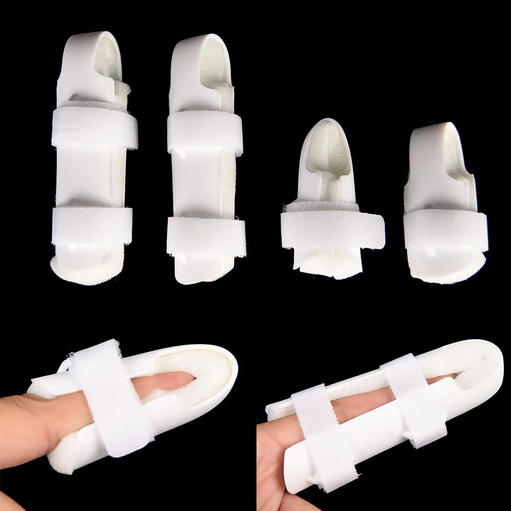 

4 Sizes Mallet DIP Finger Support Brace Splint Joint Protection Injury Protector