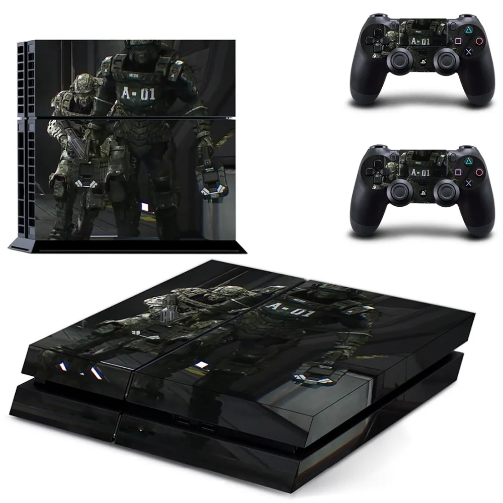 

Starship Troopers PS4 Skin Sticker Decal for Sony PlayStation 4 Console and 2 Controller Skin PS4 Sticker Vinyl