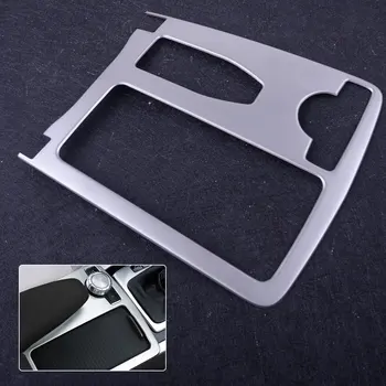 

Stainless Steel Inner Console Water Cup Holder Position Panel Trim Cover Fit For Mercedes Benz C Class W204 2011 2012 2013 2014