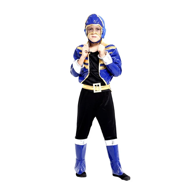 

Children Halloween American football Costumes Kids Boys commando Cosplay Holiday Festival parade masked ball Masquerade dress