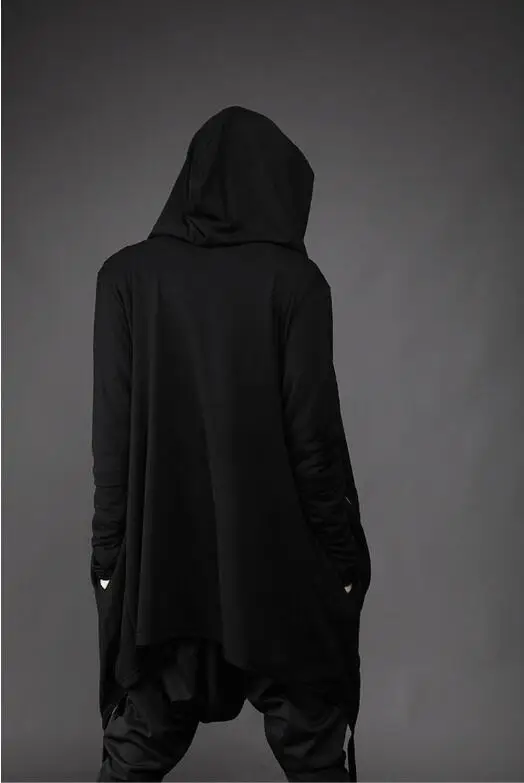 S~ 3XL! Новинка г. мужская одежда Большие размеры GD осень хлопок с капюшоном soul ferry Чжао ли плащ же плащ певица костюмы
