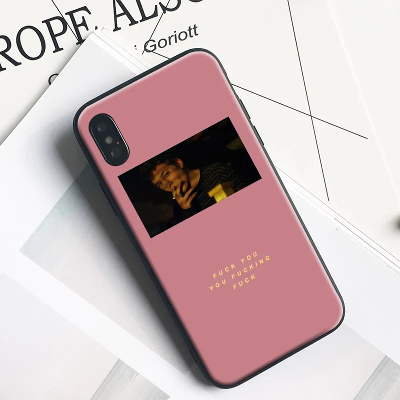 

Shameless Lip Gallagher Soft Silicone TPU Phone Case Cover Shell For Apple iPhone 5 5s Se 6 6s 7 8 Plus X XR XS MAX
