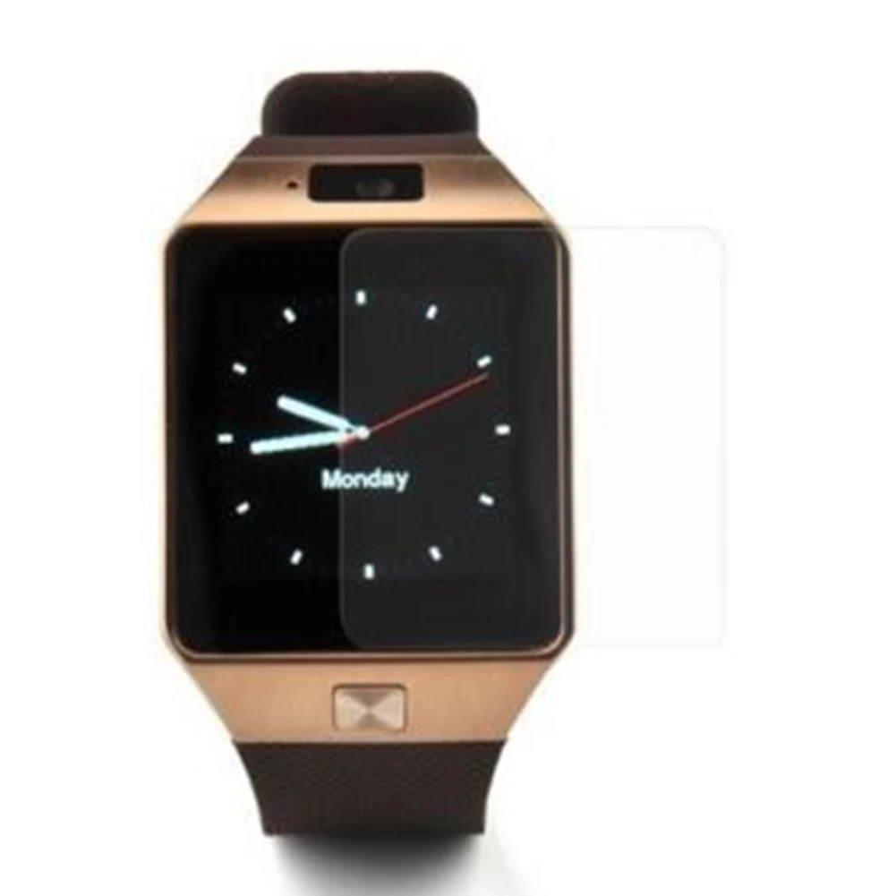 

3 Pcs/set Watch Screen Film Soft Tempered Scratch-resistant Protector Screen Film for DZ09 Smart Watch Foil #7