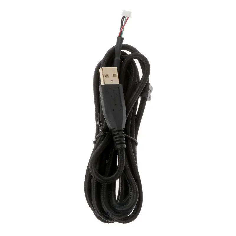 

Gold Plated Durable Nylon Braided Line USB Mechanical Keyboard Cable Replacement Wire for Razer BlackWidow X Chroma Mechanical