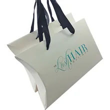 1000 шт/партия Заказная подушка ручной работы коробки роскошные коробки для наращивания волос с ручкой логотип с размером под заказ доступны