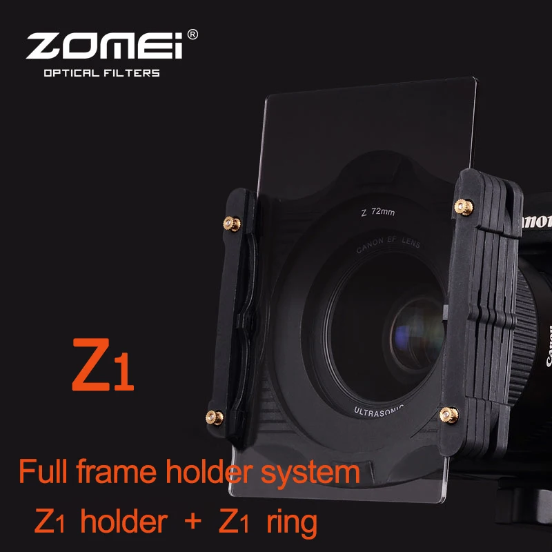 

ZOMEI Wide Angle Lens Filter Holder Full- frame Bracket System & ( )mm Adaptor Ring Kit For Cokin Z Series