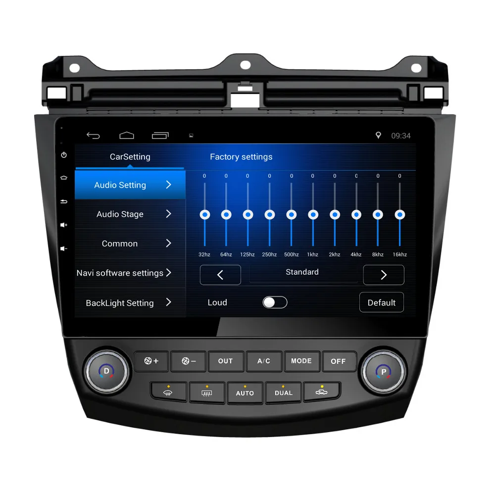 Perfect Nedehe Android 8.1 Quad core 10.1 inch for Honda accord 2003 2004 2005-2007 car radio dvd gps navigation steering wheel control 3