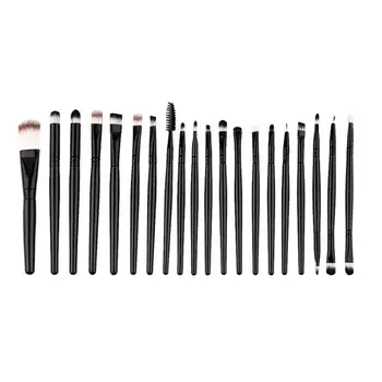 

20pcs Hot Professional Makeup Brushes tools Make-up Cosmetic Tool Kit Wool Make Up Brush Set Black maquiagem Pincel