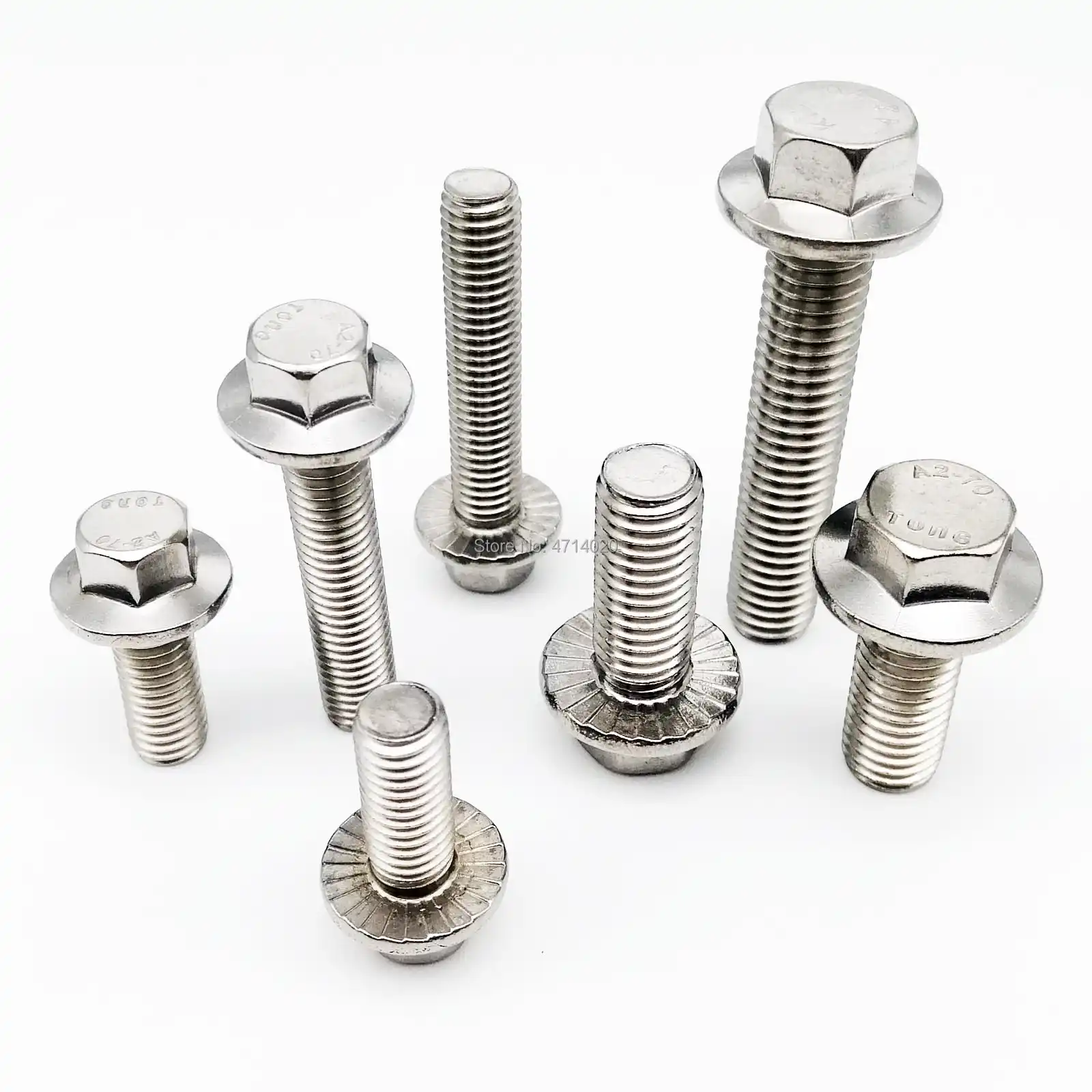 Nueces /& Arandelas M8 X 30mm A2 Acero Inoxidable Hexagonal Cabeza Tornillos//Pernos