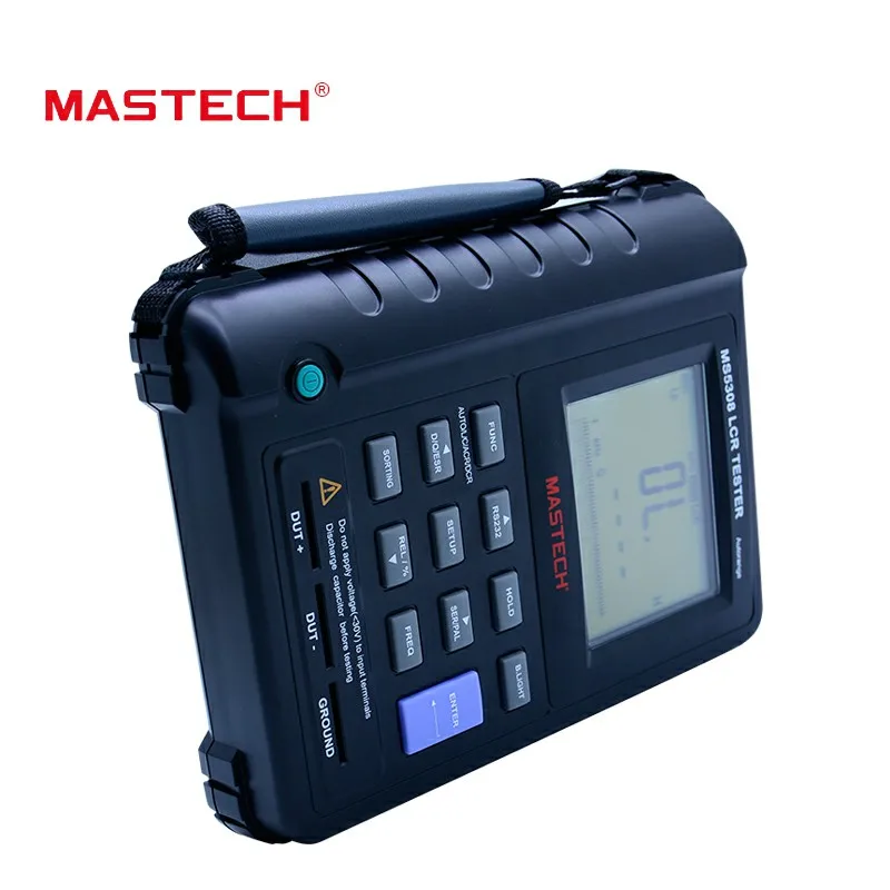 MASTECH MS5308 LCR измеритель сопротивления емкости ручной профессиональный