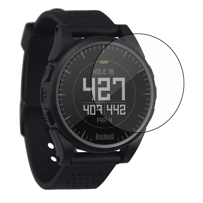 

2x Clear LCD Screen Protector Shield Film Cover for Bushnell Golf 2017 Excel Golf GPS Watch Smartwatch Accessories