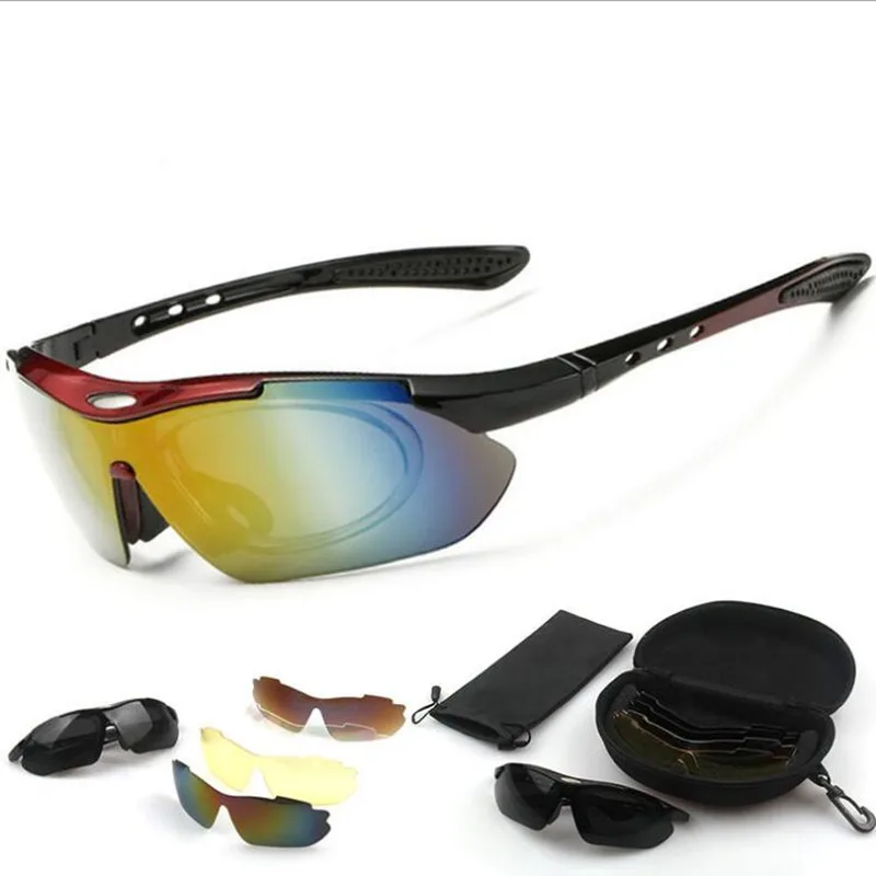 Q614 Cycling Eyewear sets Colorful sunglasses sports cool bike goggles
