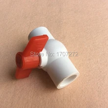 Цвет белый качество экологически безопасный полипропиленовый шаровой клапан в Размеры DN20 для полива и орошения водопровода