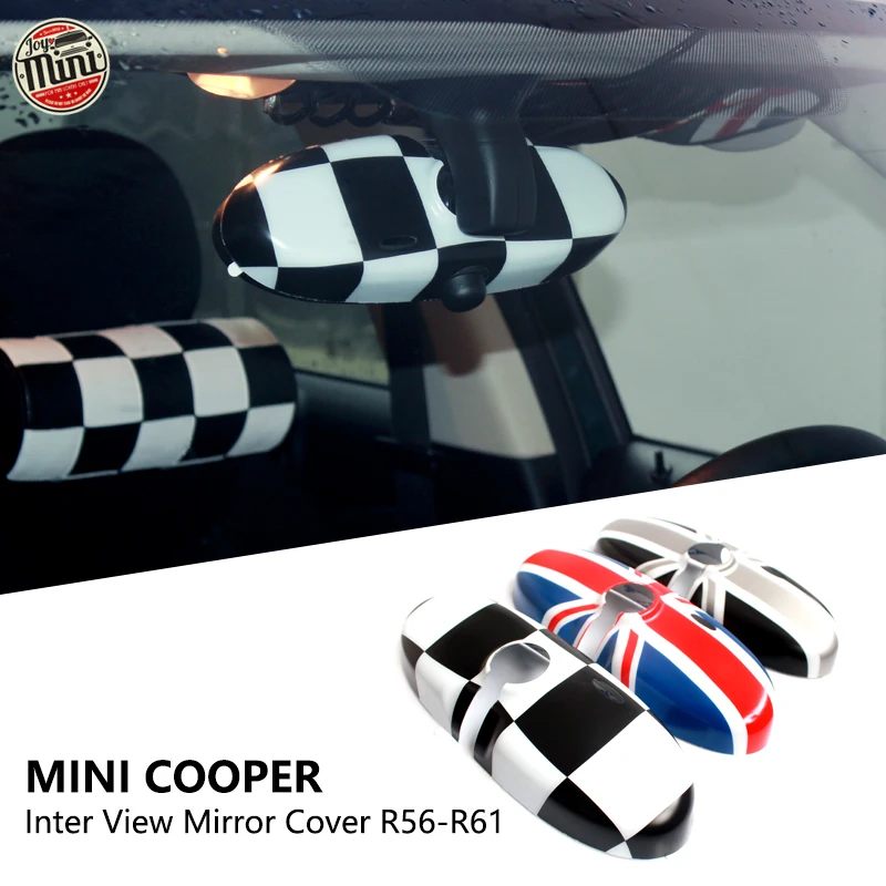 ABS Plastic Rearview Mirror Cover Cap Shell For Mini Cooper Clubman