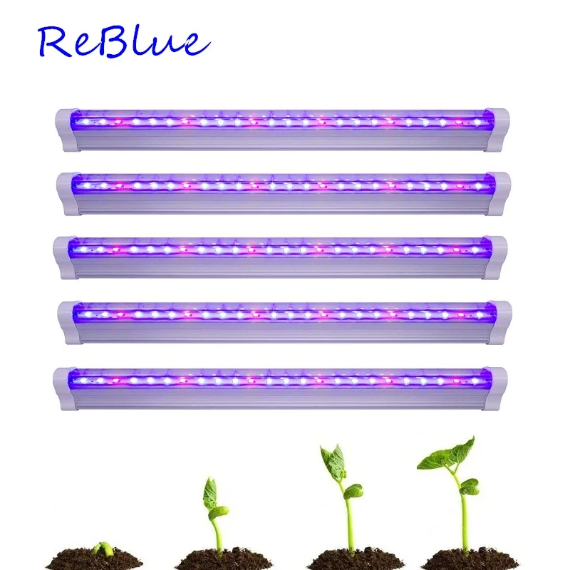 Reblue светать Фито Лампы для мотоциклов светодиодные лампы рассады растений с подсветкой для растений привело светать 660nm полный