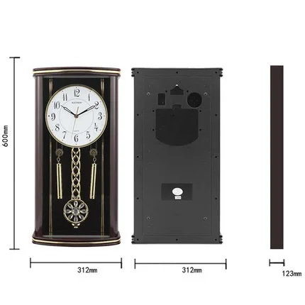 Креативные настенные часы для гостиной, спальни, настенные украшения, бесшумные часы, украшения, настенные современные минималистские часы, маятник