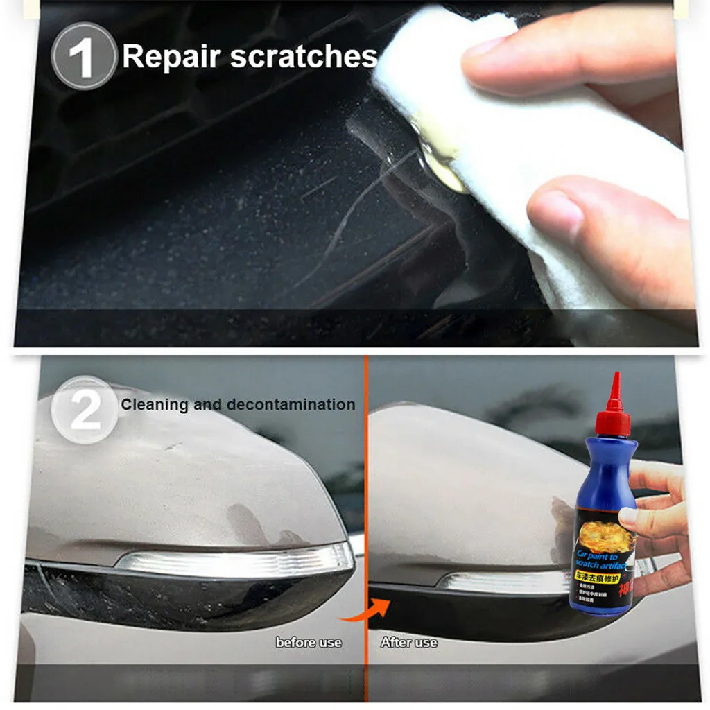 ceramic car coat Liquid glass Car Paint Maintenance Car Scratch Remover Wax Scratch Repair Remover Care Grinding Polishing