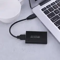 Лидер продаж MSATA к USB 3,0 жесткий диск SSD корпус адаптер кабель корпус алюминий коробка