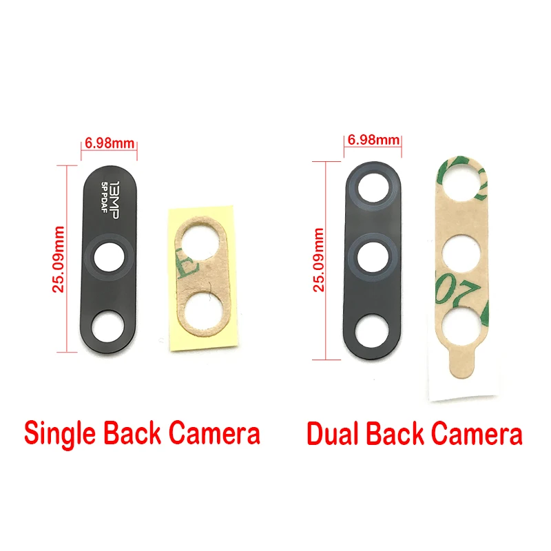 

Rear Back Camera Glass Lens Cover For Huawei Honor 7A / 7A Pro Replacement Parts
