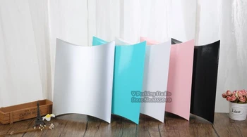 

Pillow clothing box,chocolate candy cookie candy box,wedding party gift pillow T shirt scarf packaging boxes 100pcs/Lot