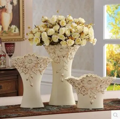 

Ceramic vase living room TV ark set the small size of European large medium size of the wedding gift