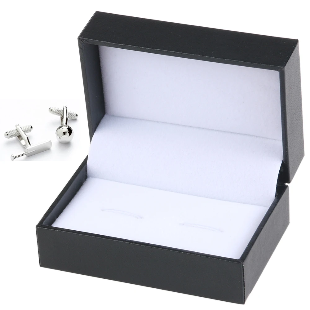 Leader Sales New Cufflinks Gift Box Jewelry Storage Organizer Cuff