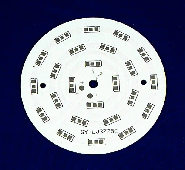 Вт 12 алюминиевая пластина/SMT светодио дный LED 5730 Базовая пластина PCB/12 серия 2 мм paral