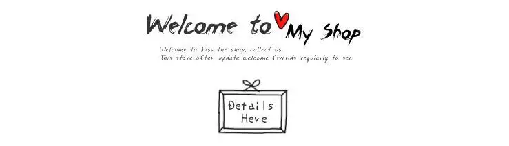 1.welcome to my store