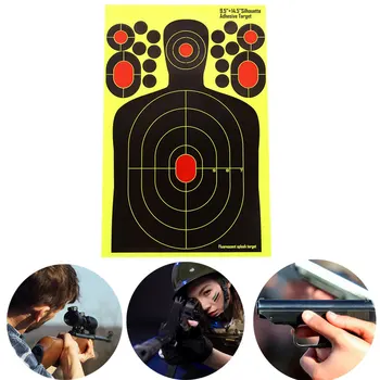 

Shooting Target Paper Yellow Archery Practice Economic Hunting Bow Outdoor Hunter Training