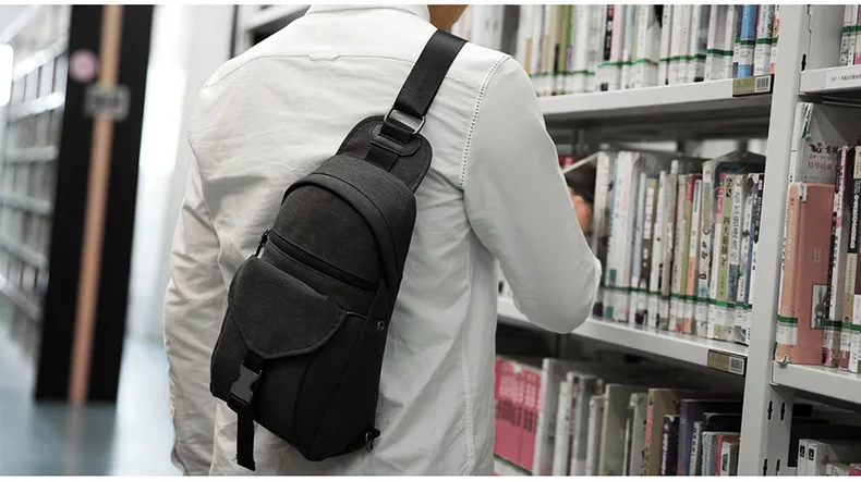 KAKA Черная Мужская нагрудная сумка-мессенджер мужские сумки через плечо новые сумки на плечо водонепроницаемые короткие модные сумки для мобильного телефона