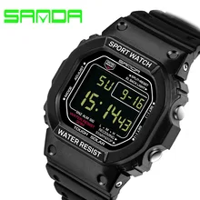 2016 Nuevos Hombres de la Marca Deportes Relojes Mujeres de Los Hombres LED Digital Reloj de Hombre de Buceo Militar Reloj Impermeable Reloj Relogio masculino
