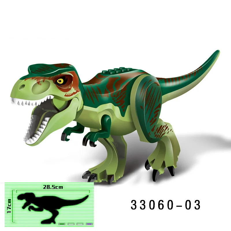 Тяжелое коготь Дракон составное здание блоки фигурки динозавров кирпичи игрушки Мир Triceratops модель тиранозавра игрушка для детей