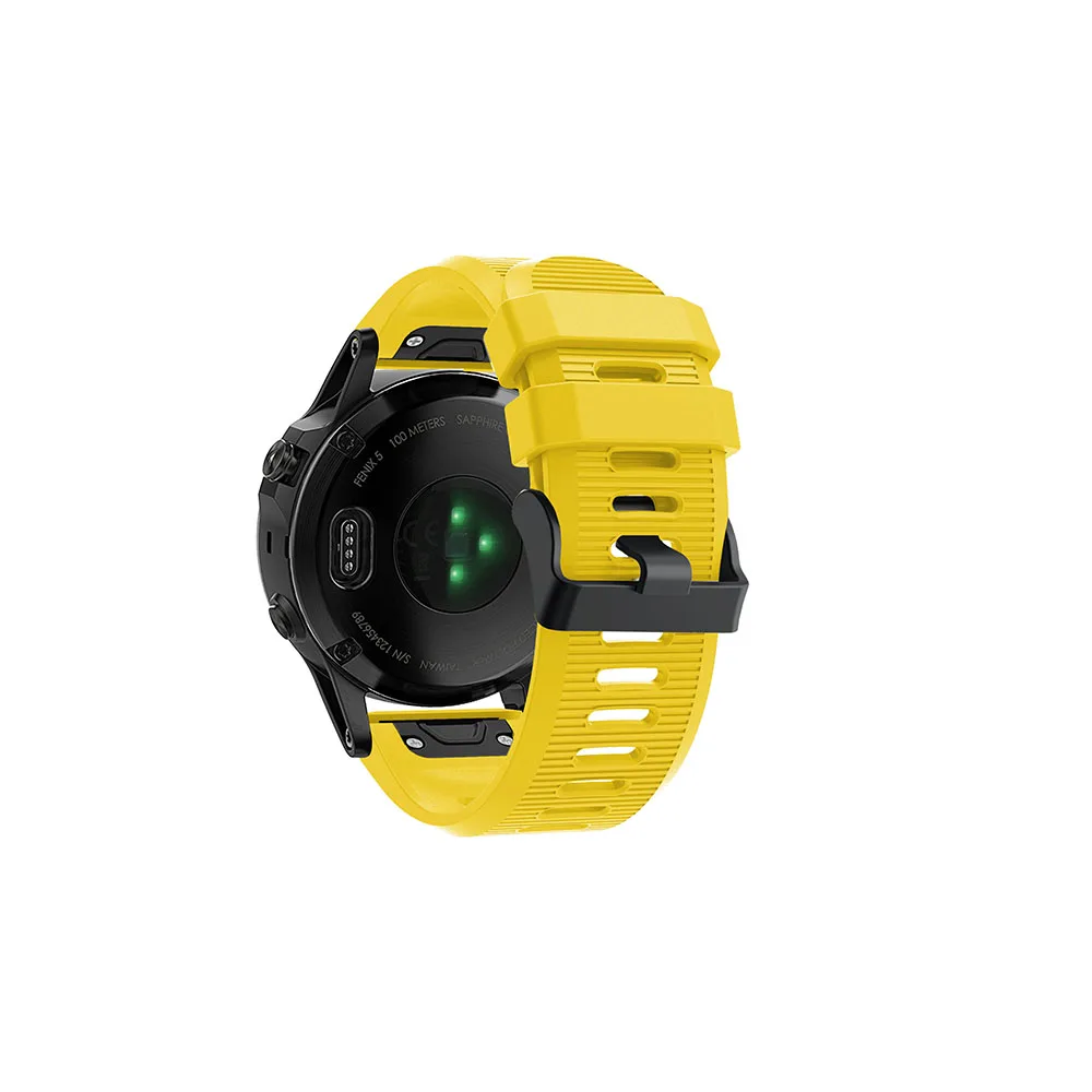 Ремешок силиконовый для Garmin Fenix 5/5X Plus 26 мм 3/3 HR|Ремешки часов| |