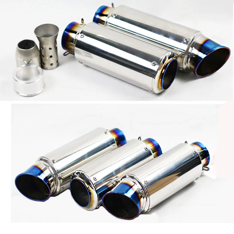 

51MM 60MM Universal Motorcycle Exhaust For SC GP Project Exhaust Muffler With DB Killer For Escape Motobike Pit Bike