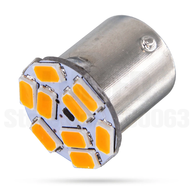 10x1156 BA15S P21W 9 Led 5630 Smd Автомобильная Хвостовая лампа тормозной светильник s обратная