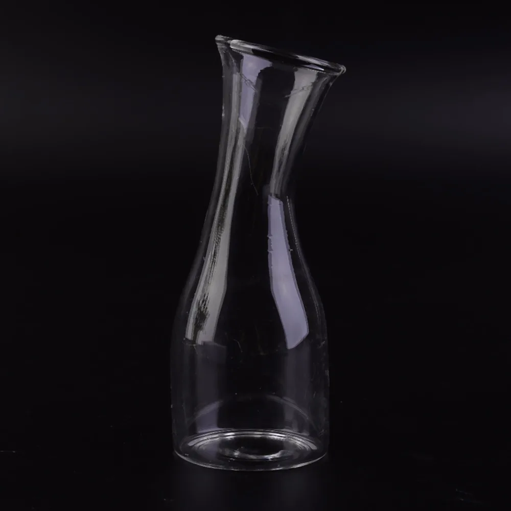 Useful Stylish Creative Home Decor Transparent Glass Hydroponic Vase Modern Fashion Dining Table Office Table Small Vase